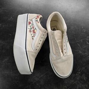 Vans Old Skool Stackform Floral Embroidery Shoes 6.5W 5M